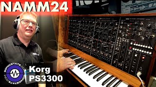 NAMM 2024  Korg  PS3300 [upl. by Saleme]