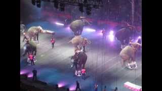 Ringling Brothers Circus Built To Amaze Birmingham AL Jan 26 2013 [upl. by Yraunaj]