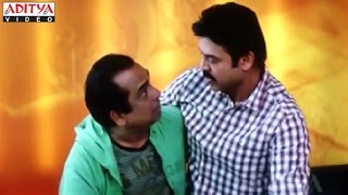 Venkatesh And Brahmanandam Hilarious Comedy Scenes In Rakhwala Pyar Ka Hindi Movie [upl. by Eelyk]