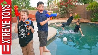 Sneak Attack Squad has Fun Home Alone Nerf Action [upl. by Karub]