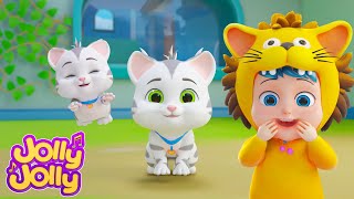 Three little kittens  Best cats song  Jolly Jolly  English Songs For Kids [upl. by Llennod]