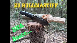 Z5 KNIVES BULLMASTIFF IL BOSCO AI VOSTRI PIEDI [upl. by Nnylidnarb]