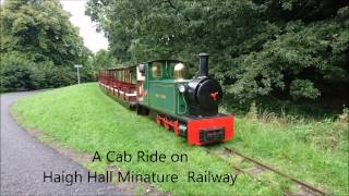 A Cab Ride on the Haigh Hall Minature Railway [upl. by Idnym97]