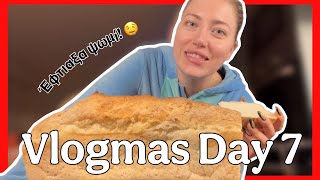 Vlogmas Day 7  Έφτιαξα ψωμί χωρίς γλουτένη  Η σπουδαιότητα του Nemo [upl. by Aras]