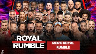 Mens 2025 Royal Rumble Match PREDICTION OCTOBER [upl. by Pizor]