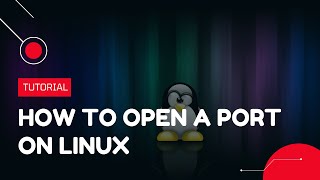 How to open a port on Linux  VPS Tutorial [upl. by Eudora182]