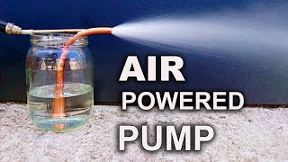 Make A Simple amp Powerful Pump  The Venturi Pump [upl. by Clarinda]