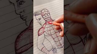 Drawing Spider  man 🕸️🔥art viralshort fypシ゚ spiderman [upl. by Oby]