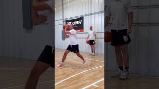 This Dribble bump move is automatic 🔥 basketball basketballtraining basketballmoves [upl. by Larry]