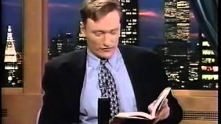 David Lettermans surprise appearance on quotLate Night with Conan OBrienquot [upl. by Holna]