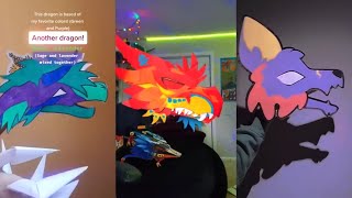 😱THE AMAZING Paper Dragon 🔥Puppet TikTok Compilation 28 [upl. by Elletsyrk864]