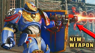 Ultramarines HONOUR GUARD vs Chaos  New NeoVolkite Pistol Gameplay  Warhammer 40k Space Marine 2 [upl. by Bruckner315]