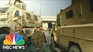 US Troops Secure Kabul Airport for Afghanistan Evacuations [upl. by Epolenep104]