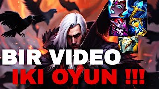 BİR ANLIK SİNİRLE TAŞIDIM Mundo Ws Swain Ws Bitmiyor  League Of Legends [upl. by Mutz]