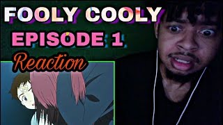 Fooly Cooly Episode 1  Live Reaction   This show is wild af [upl. by Shirah819]