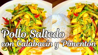 La mejor receta 🔥🥙Saludable Pollito con verduras salteadas [upl. by Ndnarb]