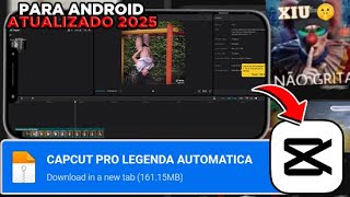 🔥CAPCUT PRO PARA ANDROID SEM ERRO DE INTERNET A MELHOR VERSÃO ATUALIZADA 2025 review gameplay [upl. by Strep]