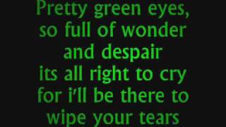 Ultrabeat  Pretty green eyes Lyrics [upl. by Hekker]