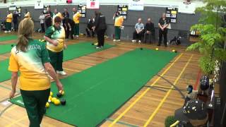 TransTasman Womans Pairs 2015 Henselite Trophy Part One [upl. by Loftis113]