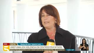 ANEP analiza violencia en centros educativos [upl. by Eanram]