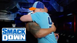 The Rock and John Cena highlight wild SmackDown SmackDown Sept 15 2023 [upl. by Ahseena]