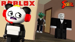 WHO BROKE IN MY HOUSE Let’s Play Roblox Break In with Combo Panda [upl. by Heidie]