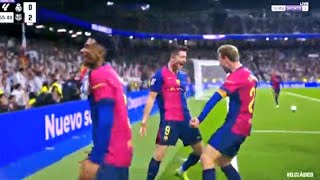 Second 🔥 Robert Lewandowski Goal Real Madrid Vs Barcelona 02 All Goals Analysis amp Highlights [upl. by Whalen356]