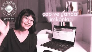 Boğaziçi Çeviribilimde Ne Var Ne Yok  Çap ve Yandal İmkanları [upl. by Ayerdna]