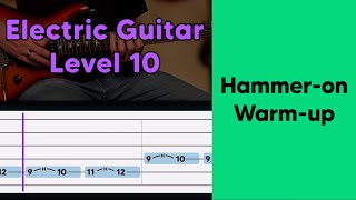 The ULTIMATE HAMMER ON WARM UP for Guitar [upl. by Edric]