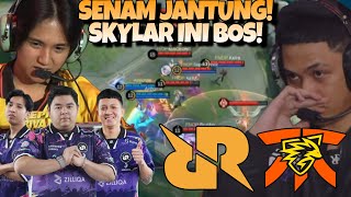 THIS IS SKYLAAARRRR  SENAM JANTUNG COK  RRQ HOSHI VS FNATIC ONIC PH MATCH 2  ESL SPS [upl. by Ralat607]