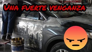 ME AVENTARON quotREMOVEDOR DE PINTURAquot A MI AUTO NUEVO LO ECHARON A PERDER  Servicio Luna [upl. by Eibreh]