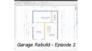 Garage Teardown and Rebuild  Part 2  New Plans [upl. by Akcimat]