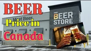 Beer Price In Canada II Large Variety Of Beer In Canada II Non Alchohlic Beer Only Sold In Canada [upl. by Sutelc]