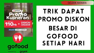 6 Triks cara mendapatkan diskon promo besar di GOFOOD setiap hari [upl. by Toland909]