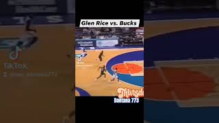 GLEN RICE vs The MILWAUKEE BUCKS IN 1997  43 pts  shorts nba glenrice [upl. by Iolenta]