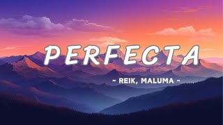 Perfecta  Reik Maluma  Video Oficialletra [upl. by Annayt]