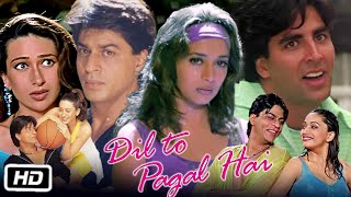 Dil To Pagal Hai Full HD 1080p Movie  Shah Rukh Khan  Madhuri Dixit  Karisma Kapoor  Review [upl. by Artinak]