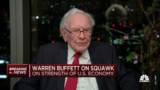 Warren Buffett on US economy Its a tougher world out there for many businesses [upl. by Nosecyrb]