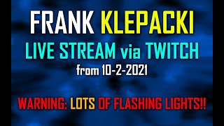 Frank Klepacki LiveStream Show from 1022021 [upl. by Yokum]