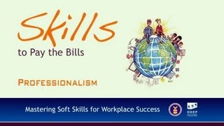 Soft SkillsProfessionalism [upl. by Lyrehc669]