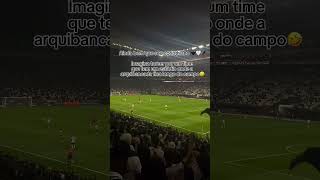 Comente um estádio onde o campo fica longe pra caramba 🤣 corinthians futebol itaquera brasil [upl. by Kered]