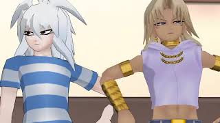 MMD yugioh  why yami bakura hates marik [upl. by Ennayhc]