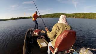 South Branch Lake Maine Fishing June 3 2018 [upl. by Atnoved150]