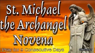 St Michael the Archangel Novena With Litany Pray for 9 Consecutive Days [upl. by Harobed]