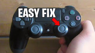 How To Fix Controller Drift PS4 PS4 Analog Stick Drift Easy Fix [upl. by Nnaael]