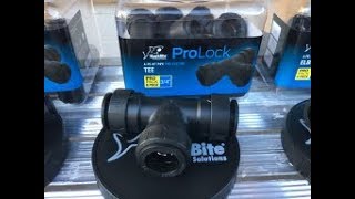 SharkBite ProLock reusable PEX plumbing fittings [upl. by Enivid648]