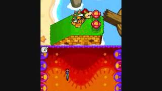 Mario and luigi Bowsers Inside Story Nose Mini Game [upl. by Korff]