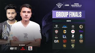 BGMI NEIS S4 GROUP FINAL  GROUP B  ROAD TO SHILLONG LAN [upl. by Keiryt104]