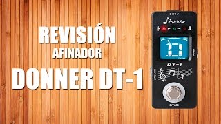 Afinador Donner DT1  Revisión Review en Español [upl. by Kyre]