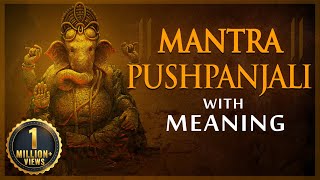 Ganesh Mantra Pushpanjali with Lyrics Om Yadnen Yadnya  Shemaroo Bhakti [upl. by Annoif]